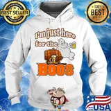Halloween just here for the boos, funny ghost drinking beer s Hoodie