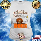Halloween just here for the boos, funny ghost drinking beer s Ladies tee