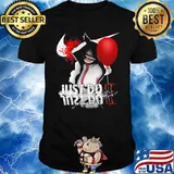 Halloween pennywise nike just do it shirt