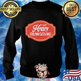 Happy dranksgiving logo vintage s Sweater