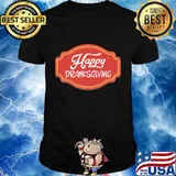 Happy dranksgiving logo vintage shirt
