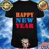 Happy new year vintage shirt
