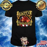 Happy Thanksgiving 2020 Quarantined Turkey Wearing Mask Shirt