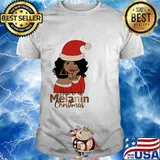 Have A Melanin Christmas Hat Santa Clause Merry Xmas Shirt