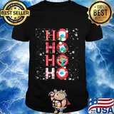 Ho Ho Ho Snowman Santa Reindeer Penguin Christmas Shirt