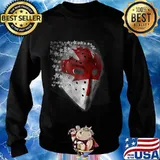 Hockey goalie vintage retro mask canadian flag goalies s Sweater