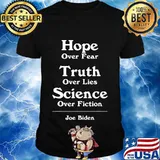 Hope over fear joe biden vote 2020 shirt