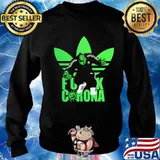Hulk fuck corona virus adidas logo s Sweater