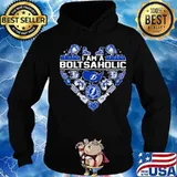 I am a bolt holic tampa bay lightning heart s Hoodie