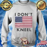 I don't kneel american flag s Sweater