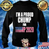 I'm A Proud Chump For Trump 2020 American Flag Shirt Sweater