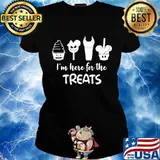 I'm here for the treats disney s Ladies tee