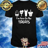 I'm here for the treats disney shirt