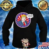 I'm The Least Racist Person In This Room Donald Trump Shirt Hoodie