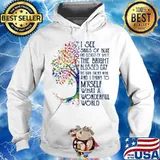 I see skies of blue and clouds of white the bright blessed day tree s Hoodie