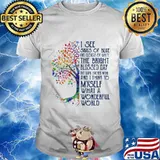 I see skies of blue and clouds of white the bright blessed day tree shirt