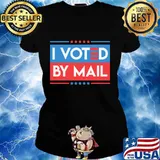 I voted for joe biden by mail democrat mail s Ladies tee