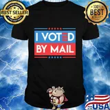 I voted for joe biden by mail democrat mail shirt