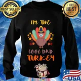 I’m the cool dad turkey group matching family costume thanksgiving day s Sweater