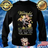It's a wonderful life 74th anniversary 1946 2020 thank you for the memories signatures s Sweater