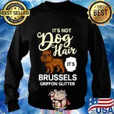It’s Not Dog Hair It’s Brussels Griffon Glitter Puppies Owner Lover Shirt Sweater