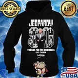 Jeopardy 80 thanks for the memories alex trebek signature s Hoodie