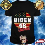 Joe Biden 46 2020 Political Elected For President American Flag Shirt