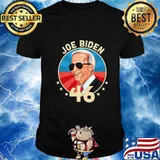 Joe biden 46 elected joe biden president 46th vintage 2020 shirt