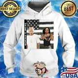 Joe biden and kamala harris outkast stankonia american flag s Hoodie