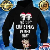 Joe biden harris christmas santa this is my pajama s Hoodie