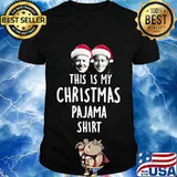 Joe biden harris christmas santa this is my pajama shirt