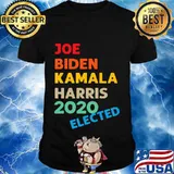 Joe Biden Kamala Harris 2020 Elected Vintage Shirt