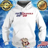 Joe biden kamala harris 2020 heart american flag s Hoodie