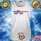 Joe biden kamala harris 2020 heart american flag s Tank top