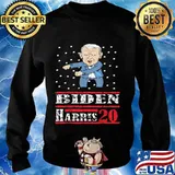 Joe biden kamala harris 2020 vintage ugly christmas s Sweater