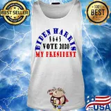 Joe biden kamala harris 8645 vote 2020 my president s Tank top