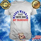 Joe biden kamala harris 8645 vote 2020 my president shirt