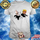 Joe Biden Kick Donald Trump Election Campaign Vote For President Shirt