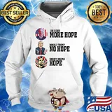 Joe biden more hope trump no hope obama hope 2020 election s Hoodie