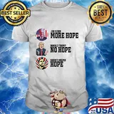 Joe biden more hope trump no hope obama hope 2020 election shirt