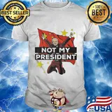 Joe biden not my president china flag shirt