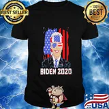 Joe biden president 2020 american flag shirt