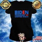 Joe biden president of united state american 2020 s Ladies tee
