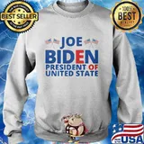 Joe biden president of united state american flag s Sweater