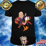 Joe Biden Riding Turkey Thanksgiving Shirt
