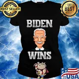 Joe Biden Wins 2020 Presidential Election Shirt Ladies tee