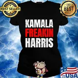 Kamala Freakin Harris Election Shirt Ladies tee