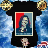 Kamala Harris First Female Black South Asian Vice President Shirt Ladies tee