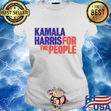 Kamala harris for the people 2020 president campaign tough principled fearless classic s Ladies tee