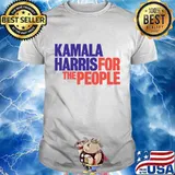 Kamala harris for the people 2020 president campaign tough principled fearless classic shirt